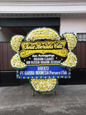 Papan Bunga Duka di Wek V